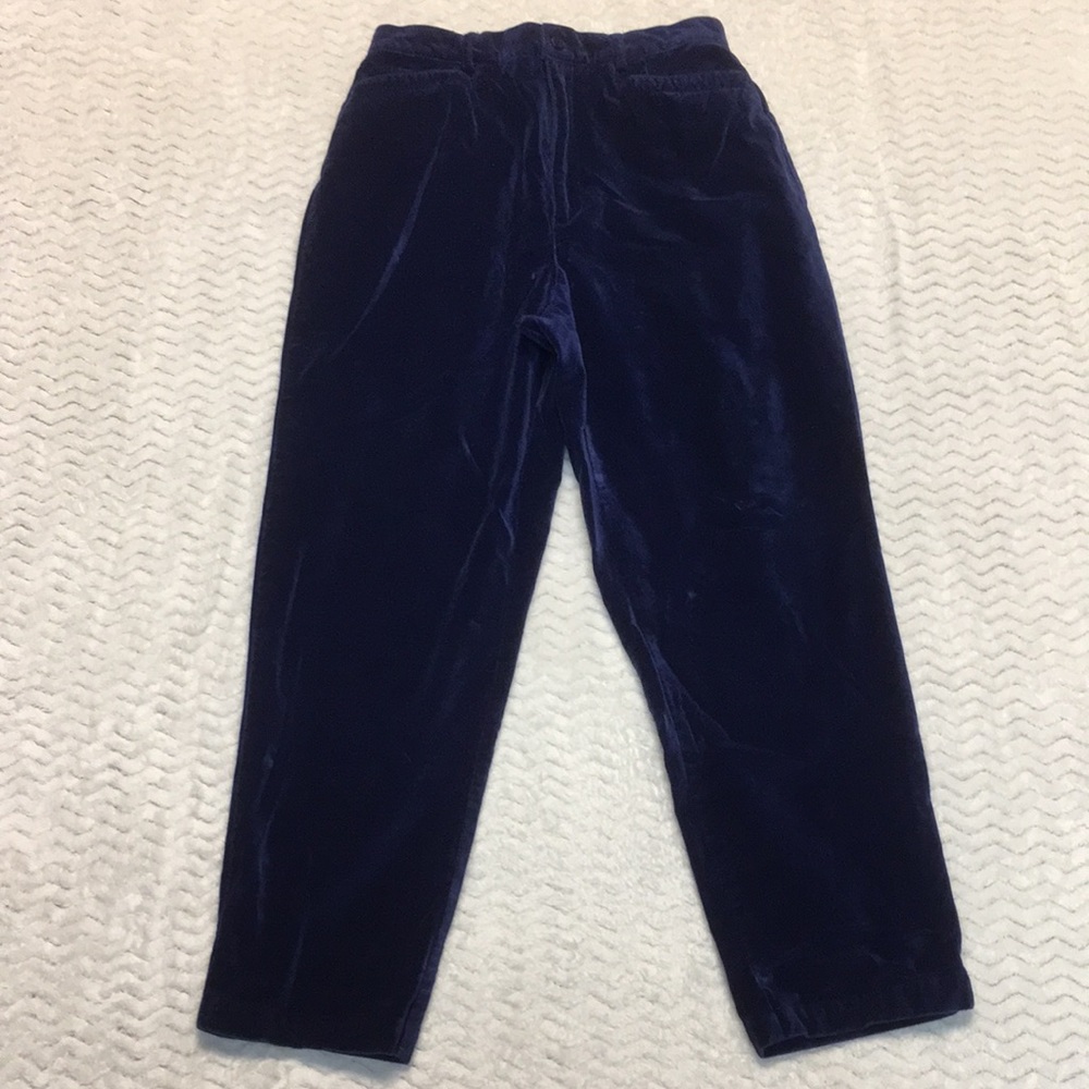 Talbots velour pants - size Petite 10 - Picture 1 of 8
